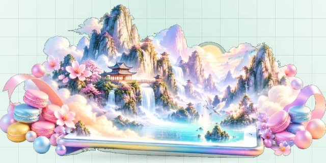 江山美景画